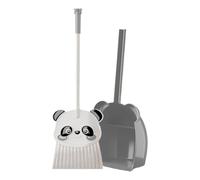 Petit Balai pour Set Dust Pan - Balai de Panda pour Tout-Petits et Combo de poussière | Aide au Nettoyage | Petit Ensemble de Nettoyage | Nettoyage des Chambres d' | Balai Pa