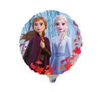 Petit Ballon Aluminium Rond La Reine Des Neiges 2 23 Cm Multicolore