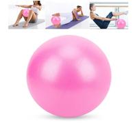Petit ballon d'exercice Balle d'exercice de yoga robuste de 25 cm pour grossesse Pilates antidéflagrantes(Rose )