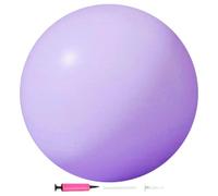 Petit ballon d'exercice pour entre les genoux - Antidérapant Portable Gonflable 25 cm - Petit Ballon De Yoga - Pour Équilibre Fitness Étirements Entraînement Du Tronc Rééducation Barre Yoga Maison Gym