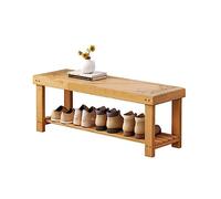 Petit banc d'entrée avec étagère à chaussures Tabouret de rangement élégant pour chambre à coucher et couloir Porte d'entrée Shoe nizer Décoration d'intérieur moderne Meuble d'entrée