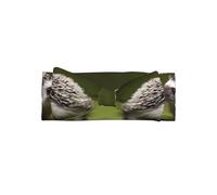 Petit bandeau imprimé hérisson, un turban tendance avec élasticité, adapté pour les nouveau-nés et les nourrissons