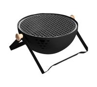 Petit Barbecue à Charbon - Fourneau Pliable et Portable,Barbecue avec Poignée Anti-Brûlure | Pour Extérieur, Jardin, Table, Voyage, Pique-nique, Viande Poêlée, de Thé