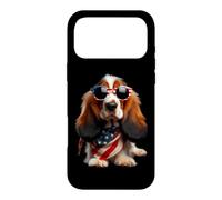 Petit Basset Griffon Vendéen Chien 4 Juillet propriétaire américain Coque pour iPhone 17 Pro Max