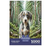 Petit Basset Griffon Vendéen Puzzle 1000 Pièces Educa Jouet en Bois Cadeau Unique De l'art De La Décoration Jeu Éducatif Challenge Toy Adultes Et Enfants À Partir De 14 Ans 70x50cm/1000pcs