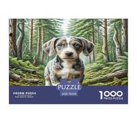 Petit Basset Griffon Vendéen Puzzle 1000 Pièces Educa Jouet en Bois Cadeau Unique De l'art De La Décoration Jeu Éducatif Challenge Toy Adultes & Enfants des 14 Ans 70x50cm/1000pcs