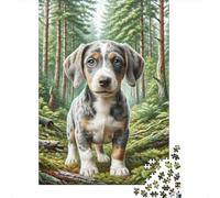Petit Basset Griffon Vendéen Puzzle 1000 Pièces Educa Jouet en Bois Cadeau Unique Décoration Intérieure Jeu Éduchatif Challenge Toy Adultes Et Enfants À Partir De 14 Ans 1000pcs (75x50cm)