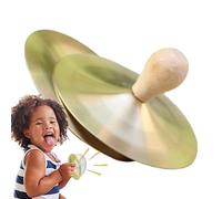 Petit bassin à doigts - Zills de danse professionnel, en laiton, kit d'instruments de musique, accessoire de rythme léger, outil de performance durable, bassin d'exercice, cours de danse pour adultes