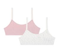 Petit Bateau 2 BRASSIER sous Vêtements Jour, Multicolore, 14 Ans Fille