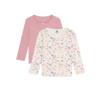 Petit Bateau 2 TS ML VI sous Vêtements Jour, Variante 1, 8 Ans Fille