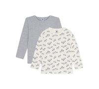 Petit Bateau 2 TS ML ZE sous Vêtements Jour, Variante 1, 8 Ans Garçon