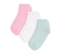 Petit Bateau 3 paires de chaussettes enfant en coton ajourés cœurs