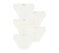 Petit Bateau – Culottes filles A0A45 X5 – Lot de 5 – Blanc – 10 ans