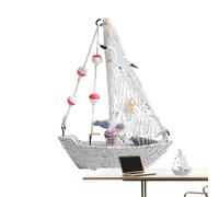 Petit bateau à voilier, mini modélisation de bateau à voilier