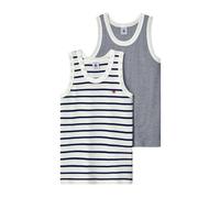 Petit Bateau A01ds Débardeur Garçon (Lot de 2)