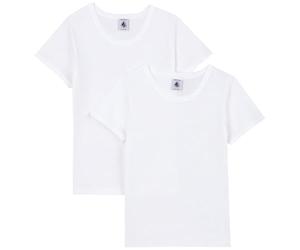 Petit Bateau A01fy Tee Shirt Fille (Lot de 2)