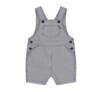 Petit Bateau A09O9 Salopette Courte, Bleu/Blanc, 3 Ans Bébé_Garçon