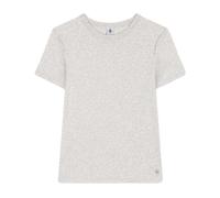 Petit Bateau A0A18 Tee Shirt Manches Courtes Gris Femme M