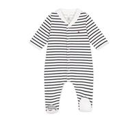 Petit Bateau A0ASR Dors Bien, Blanc/Bleu, 3 Mois Mixte bébé