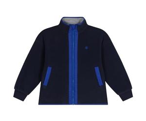 Petit Bateau A0AZ4 Veste Polaire Manches Longues Garçon, Smoking 5 Ans