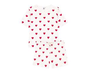 Petit Bateau A0b5v Pyjama court à manches courtes pour femme