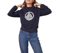 Petit Bateau Femme A0b8i Sweatshirt Manches Longues, Smoking, L EU