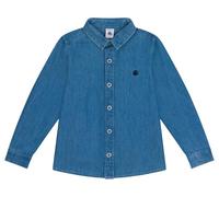 Petit Bateau A0BBD Chemise Manches Longues Garçon, Denim Clair 4 Ans