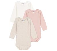 Petit Bateau Bodies A05KG X3 in Multicolore 6 mois