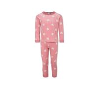 Petit Bateau A0BMD Pyjama Manches Longues Fille, Rosewood/Marshmallow 2 Ans