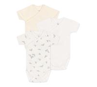 Petit Bateau A0CB9 Bodies Naissance Manches Courtes, Variante 1, 3 Mois (Lot de 3) Mixte bébé