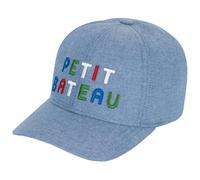 Petit Bateau A0CEO Casquette, Denim Tres Clair, 10-12 Ans Garçon