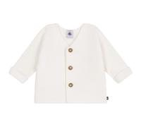 Petit Bateau A0CES Cardigan, Blanc, 3 Mois Mixte bébé