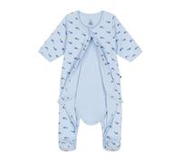 Petit Bateau A0CFL Bodyjama, Toudou/Alaska, 9 Mois Mixte bébé