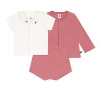 Petit Bateau A0CGP Ensemble 3 Pièces Rosewood/Multico Bébé Fille 18 mois