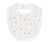 Petit Bateau A0CIN Bavoir, Blanc/Multico, Taille Unique Mixte bébé