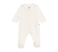 Petit Bateau A0CJ7 Dors Bien Zippé, Blanc/Multico, 0-3 Mois Mixte bébé