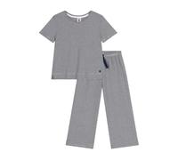 Petit Bateau A0CK1 Pyjama Bleu/Blanc Fille 8 Ans