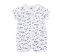 Petit Bateau A0CN5 Combicourt Blanc/Multico Mixte Bébé 24 mois