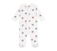 Petit Bateau A0CN8 Dors Bien, Blanc/Multico, 12 Mois Mixte bébé