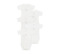 Petit Bateau A0CNP Bodies Naissance Manches Courtes, Variante 1, 12 Mois (Lot de 5) Mixte bébé