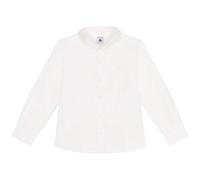 Petit Bateau A0CO6 Chemise Manches Longues, Blanc, 4 Ans Garçon