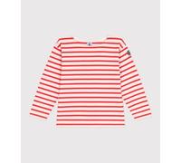 Petit Bateau A0CO9 Marinière Fleur/Spicy Fille 8 Ans