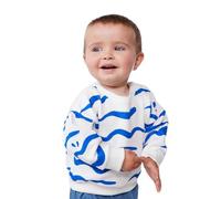 Petit Bateau A0COK Sweatshirt Marshmallow/Porcelana Bébé Garçon 18 Mois