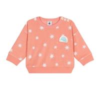 Petit Bateau A0COL Sweatshirt Abricot/Marshmallow Bébé Garçon 3 Ans