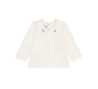 Petit Bateau Bébé Fille A0coo Blouse Manches Longues, Blanc, 6 Mois EU