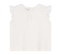 Petit Bateau A0CP1 Blouse Manches Courtes Blanc Bébé Fille 3 Ans