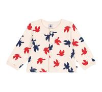 Petit Bateau A0CPG Cardigan, Ecru/Multico, 6 Mois Bébé_Fille