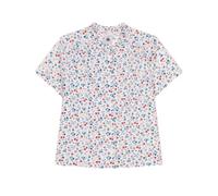 Petit Bateau A0CPU Blouse Manches Courtes Blanc/Multico Fille 12 Ans