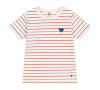 Petit Bateau A0CQ4 Tee Shirt Manches Courtes Ecru/Multico Fille 8 Ans