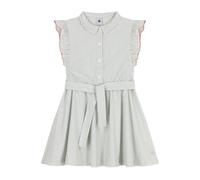 Petit Bateau A0CRE Robe sans Manches, Paul/Ecume, 3 Ans Fille